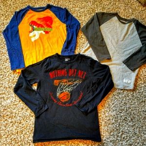 Gap kids long sleeve shirts